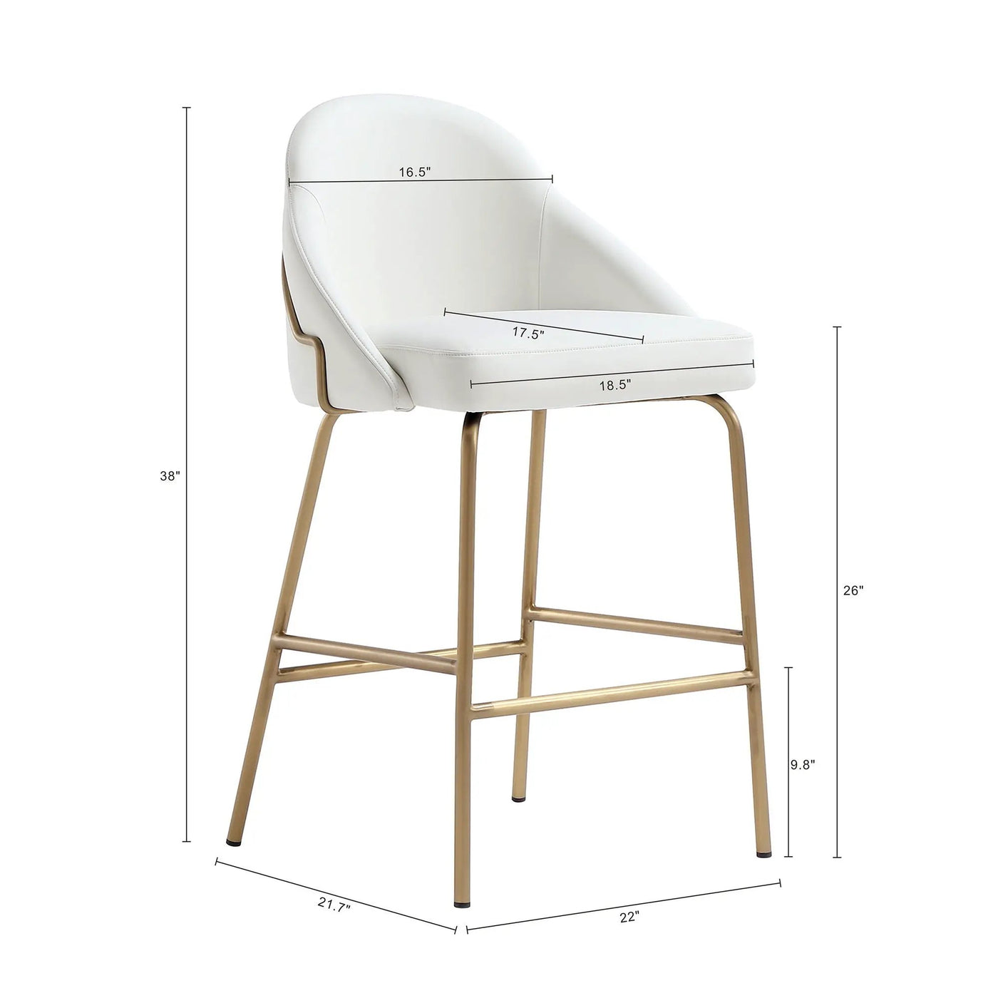 Gracie - Counter Stool by HouseOfZazla