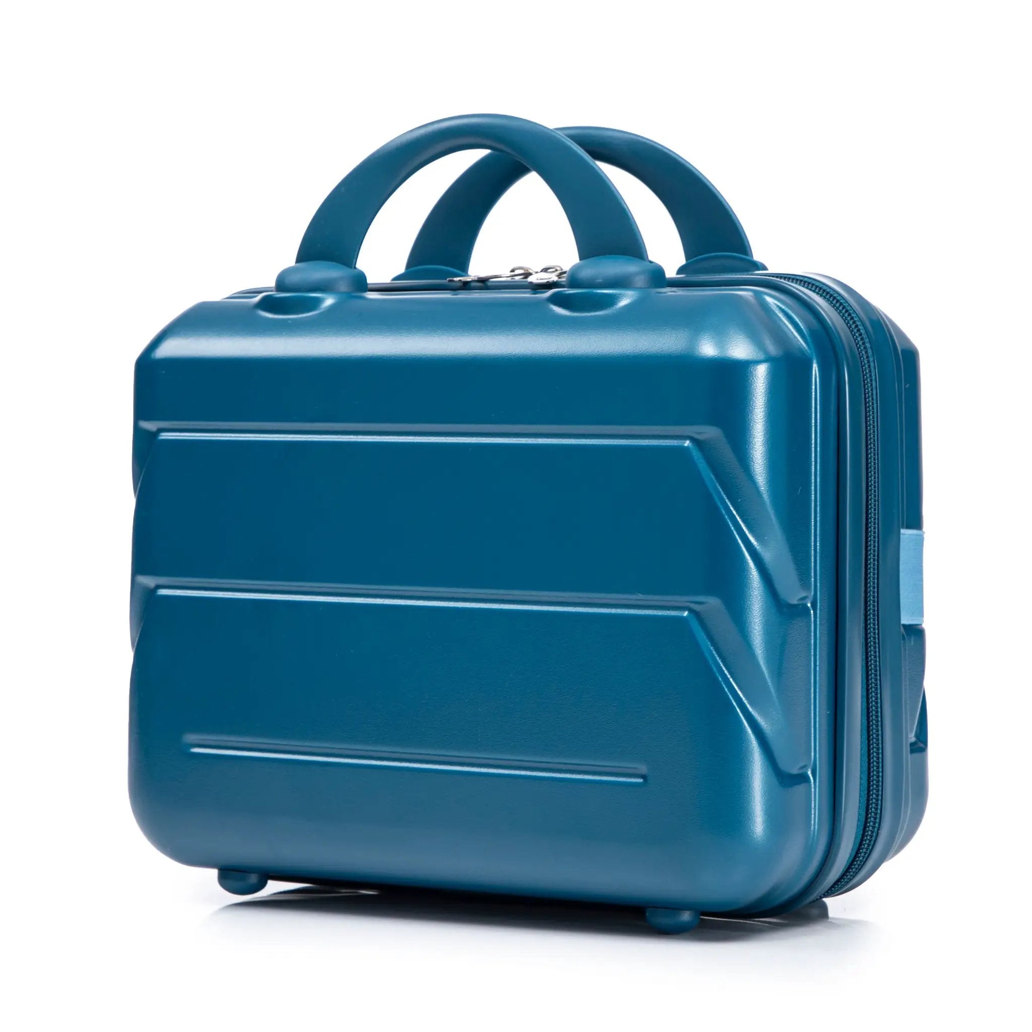14"/20" 2-Piece ABS Spinner Wheel Luggage Set (Dark Blue) by HouseOfZazla