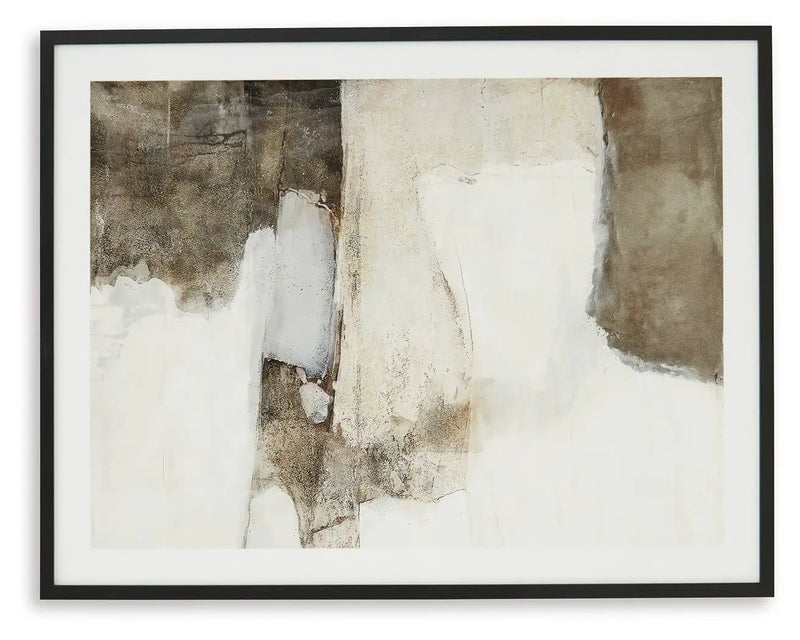 Aldricton - Wall Art - Brown / White by Unique Piece Furniture
