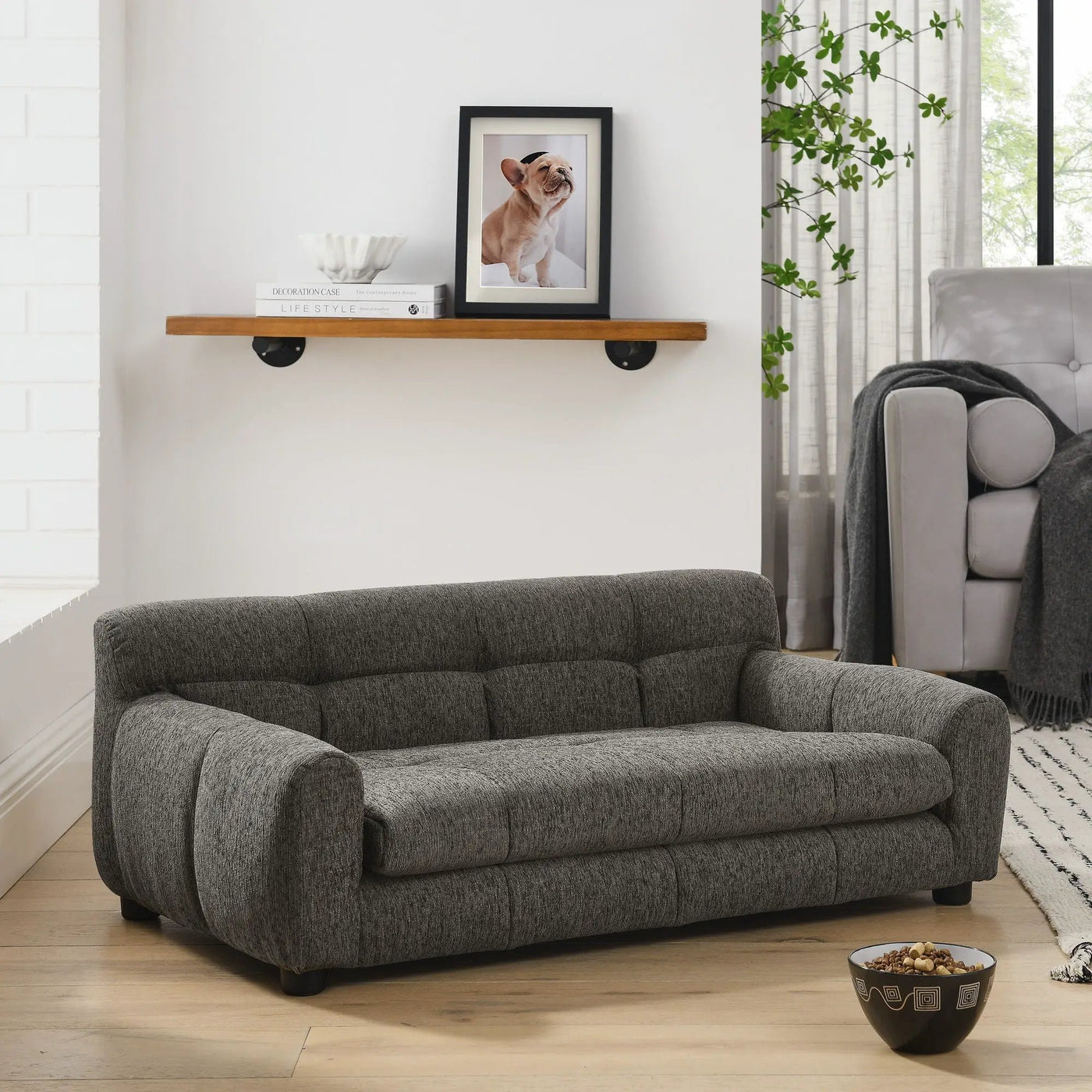 Modern Pet Sofa With Backrest And Armrests by HouseOfZazla