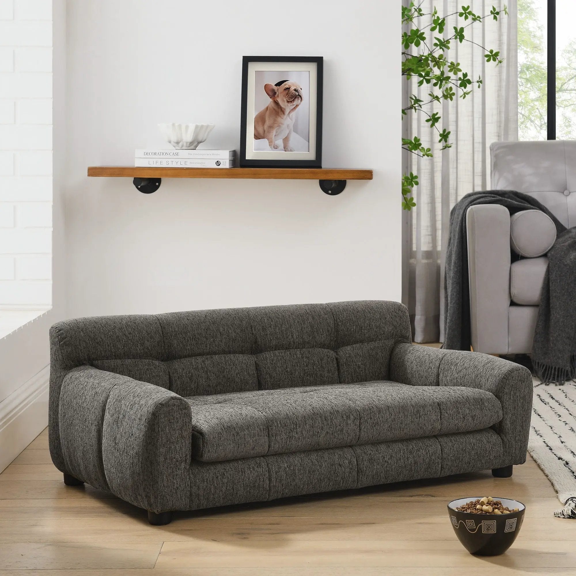 Modern Pet Sofa With Backrest And Armrests by HouseOfZazla