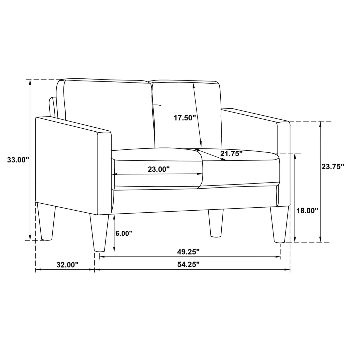 Farallone - Track Arm Sofa Set by HouseOfZazla