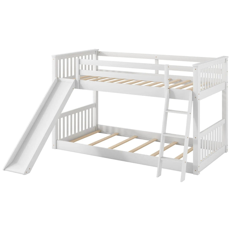 Bunk Bed & Convertible Slide And Ladder by HouseOfZazla
