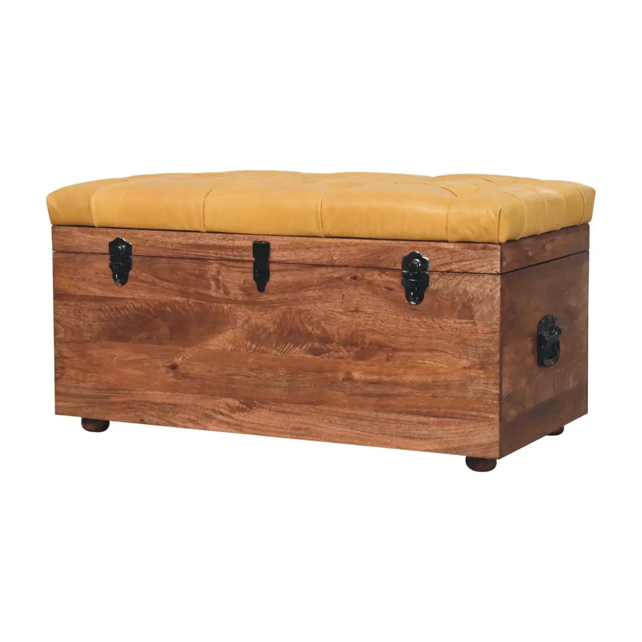 Solid Wood Buffalo Hide Honey by HouseOfZazla
