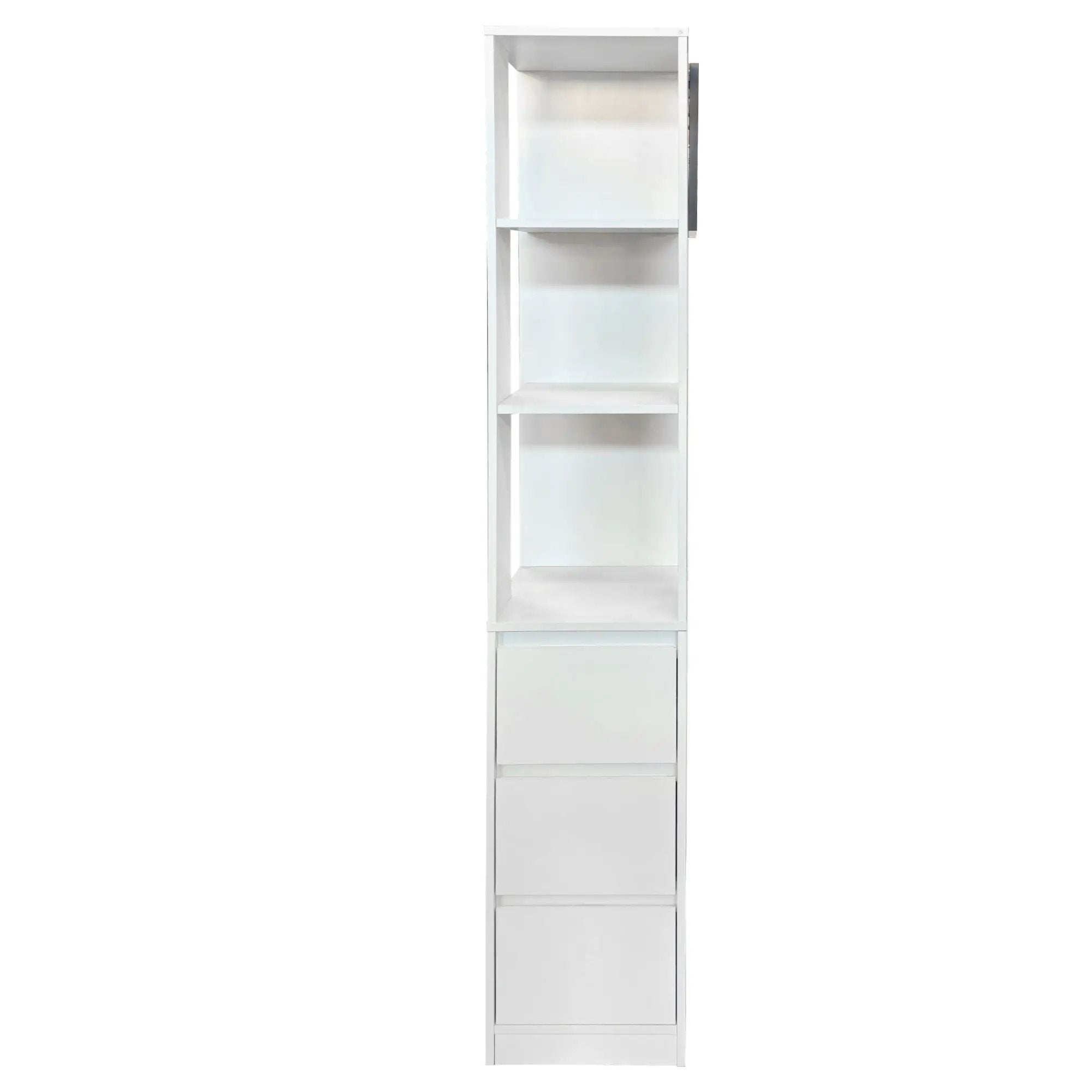 70.87"H Tall Storage Cabinet with Multi-functional Storage Space by HouseOfZazla
