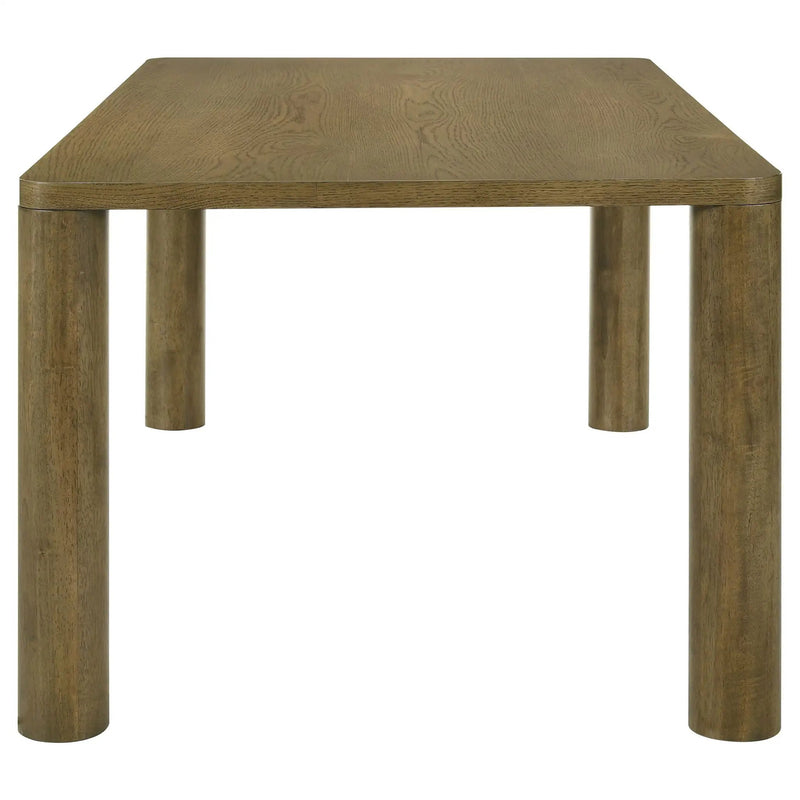 Castlewood 5-piece 71-inch Rectangular Dining Set Brown Oak by Unique Piece Furniture