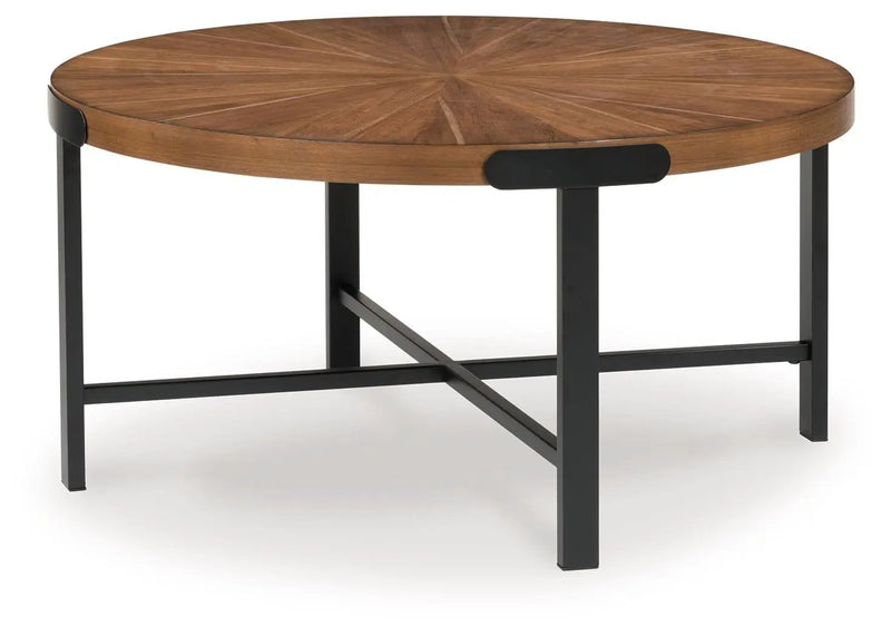 Crosstrail - Occasional Table Set (Set of 3) - Brown by Unique Piece Furniture