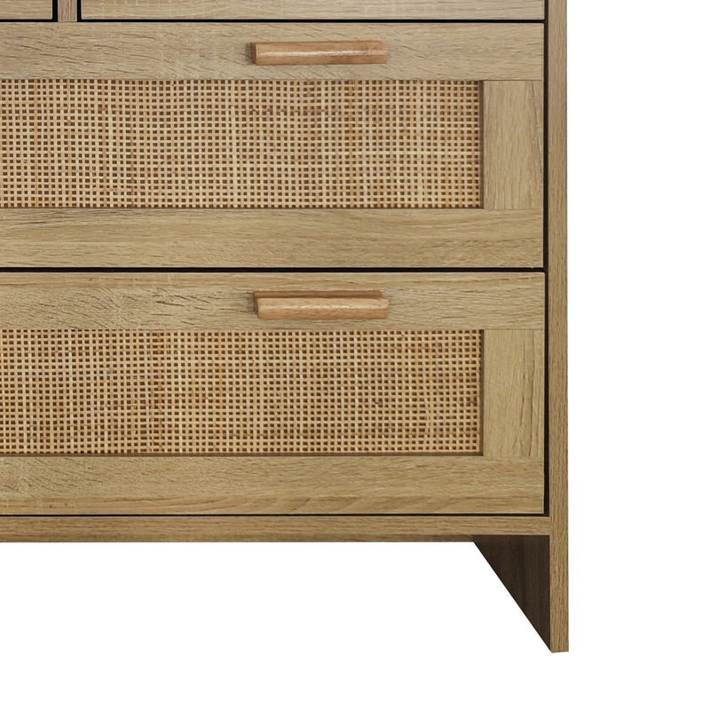 Cabinet With 4 Drawers For Bedroom - Natural by HouseOfZazla