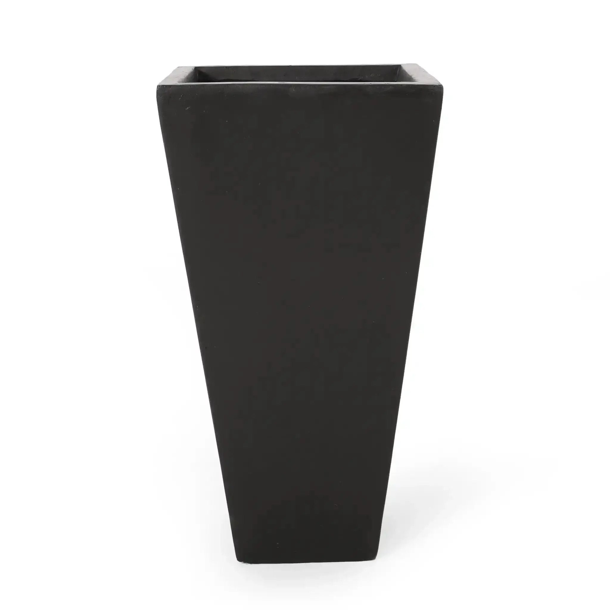 Outdoor Modern Cast Stone Planter by HouseOfZazla