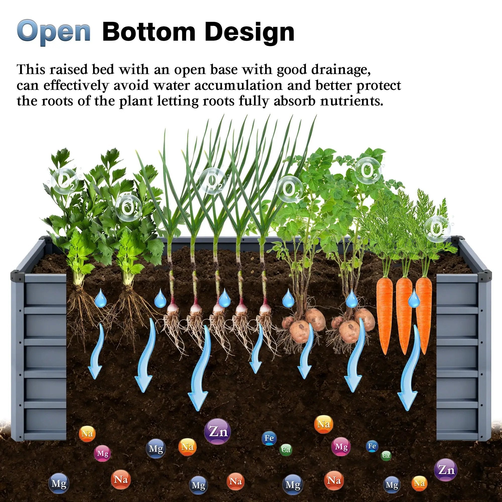 Large Garden Bed For Outdoor by Unique Piece Furniture