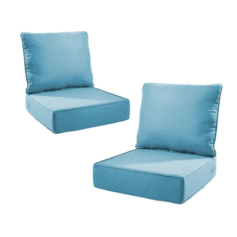 Waterproof Outdoor Cushion Set - 6" Thick by HouseOfZazla