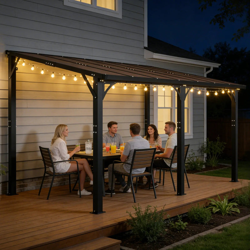 14x10 FT Hardtop Gazebo by HouseOfZazla