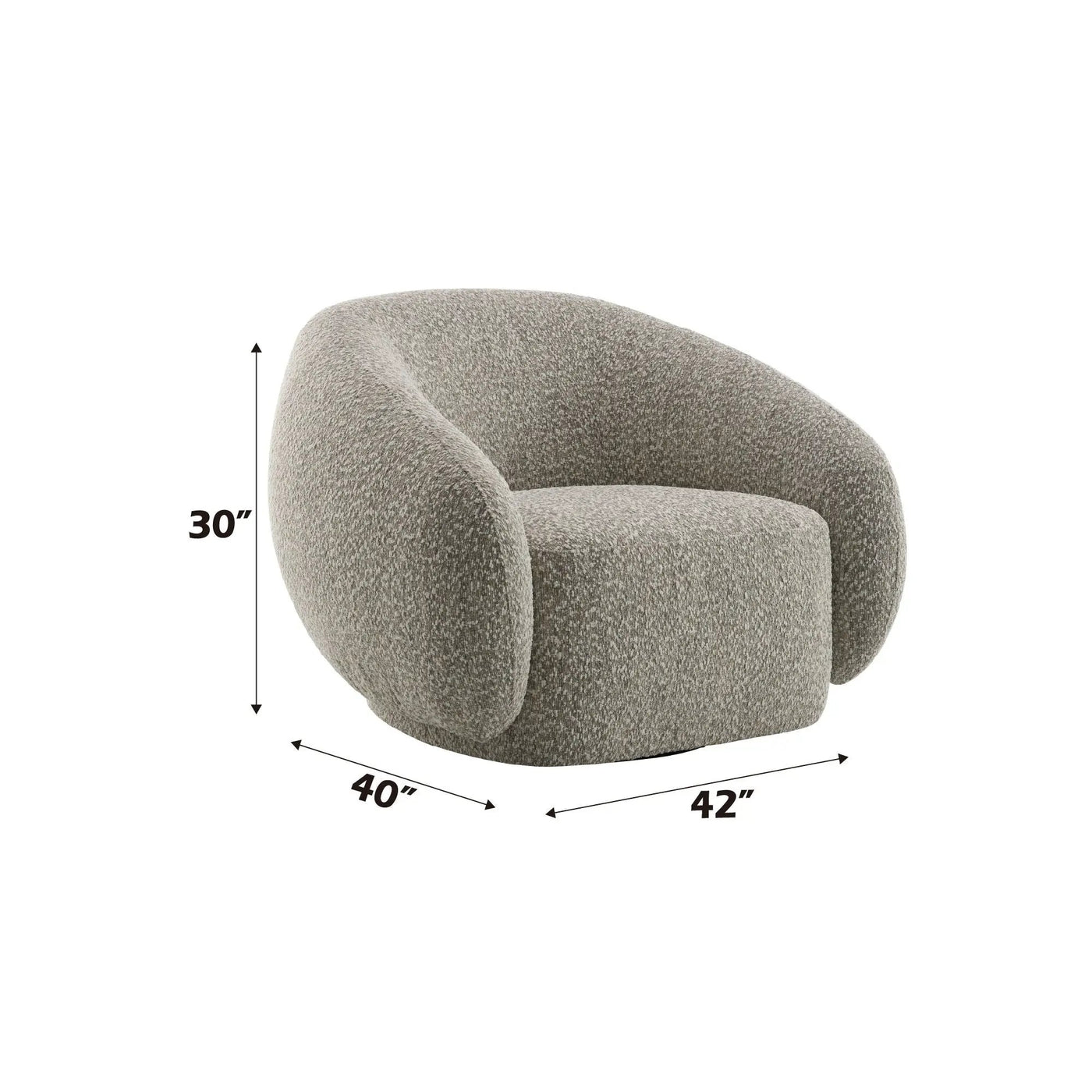 Isabel - Chair With Swivel Base by HouseOfZazla