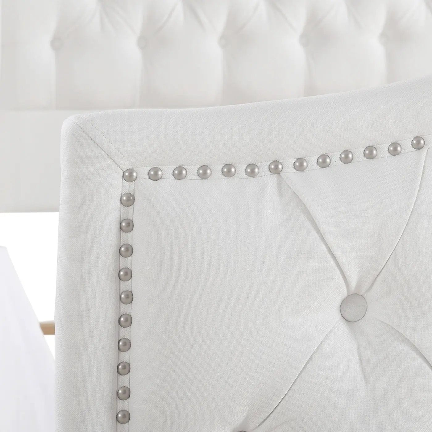 Marcella - Upholstered Shelter Headboard Bed Set by Unique Piece Furniture