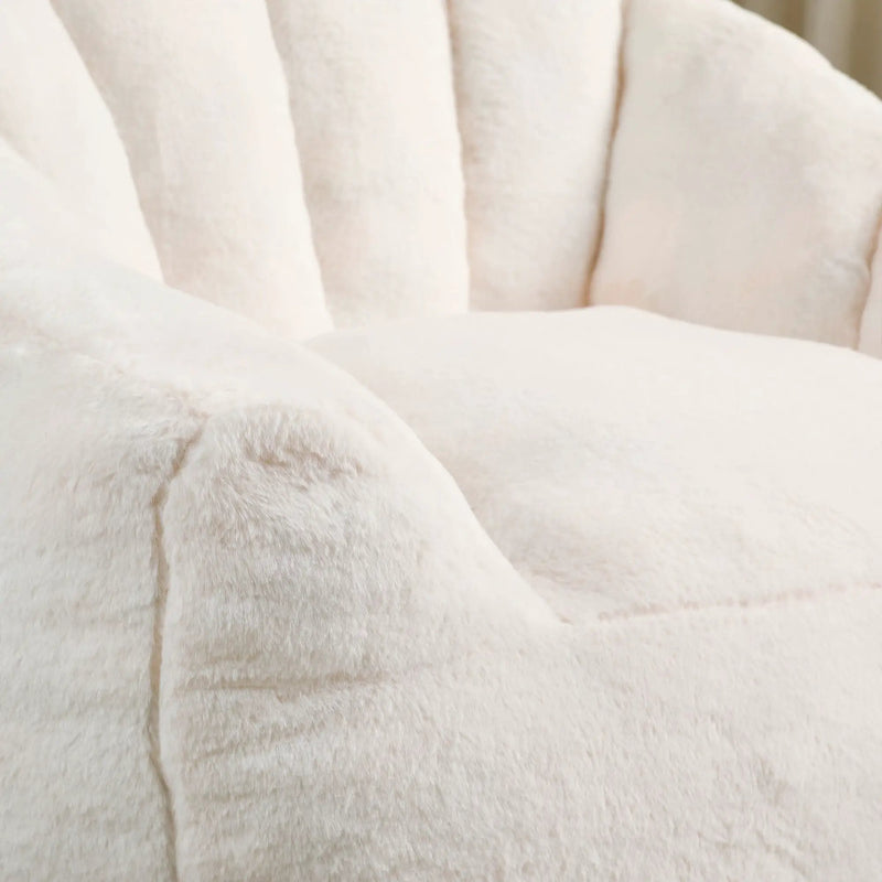 Beanbag Chair, Beanbag Sofa Chair With Armrests Stuffed High Density Foam by HouseOfZazla