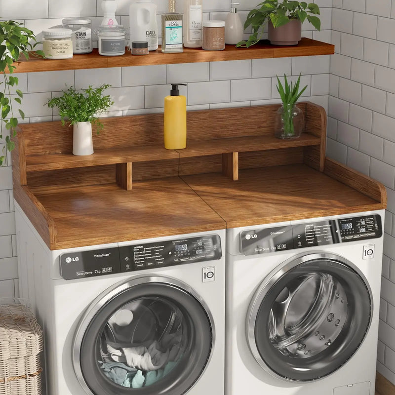 Washer Dryer Countertop with Non-Slip Pads by HouseOfZazla