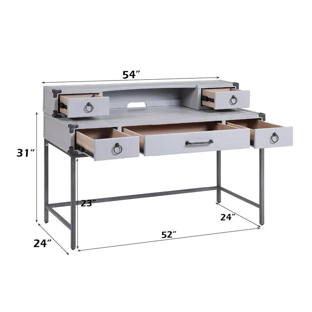 Orchest - Writing Desk - Gray by Unique Piece Furniture