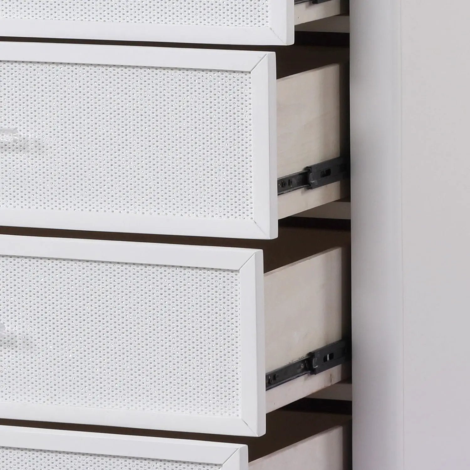 Opium - 5 Drawer Chest - White