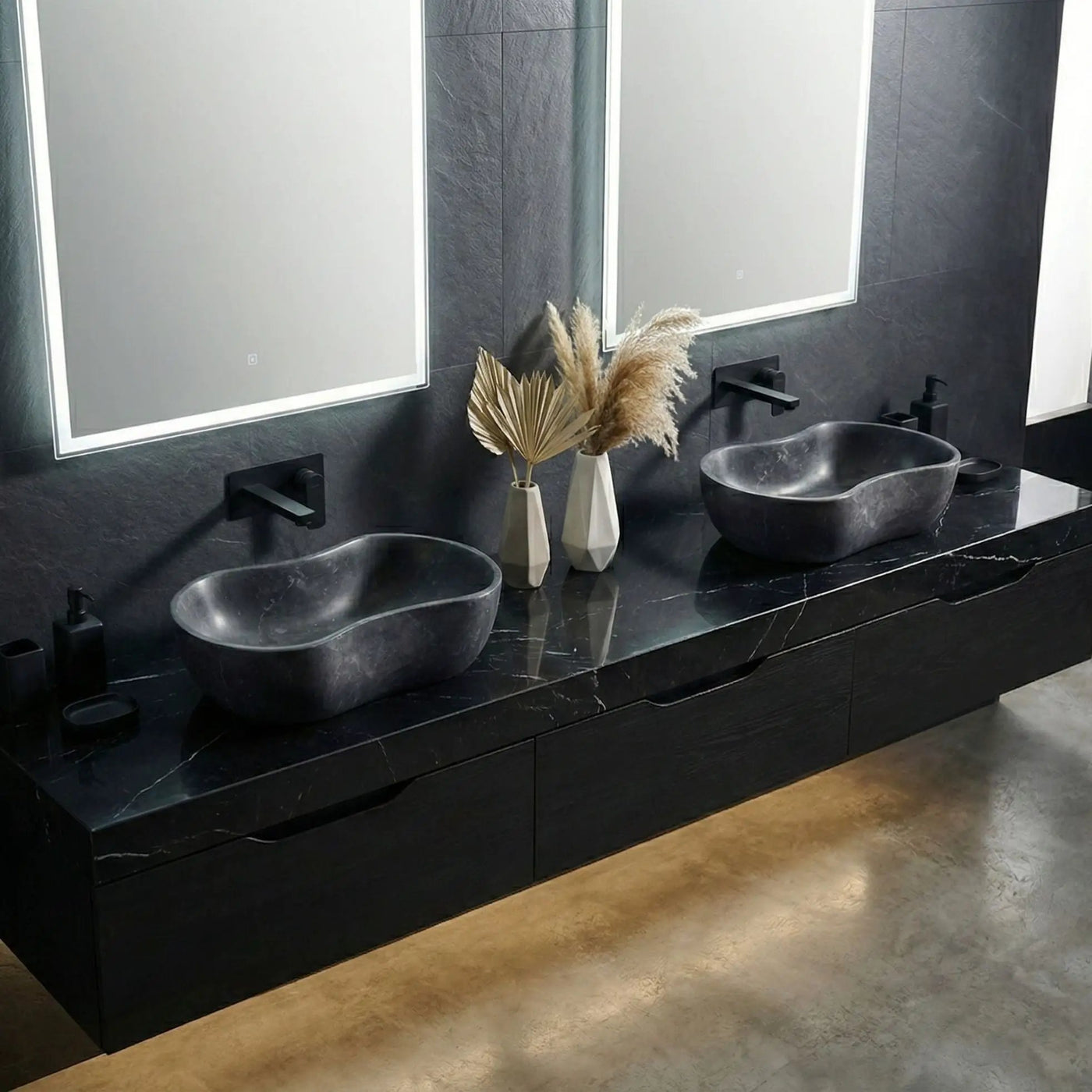 Bathroom Vessel Sink With Wavy Design by HouseOfZazla