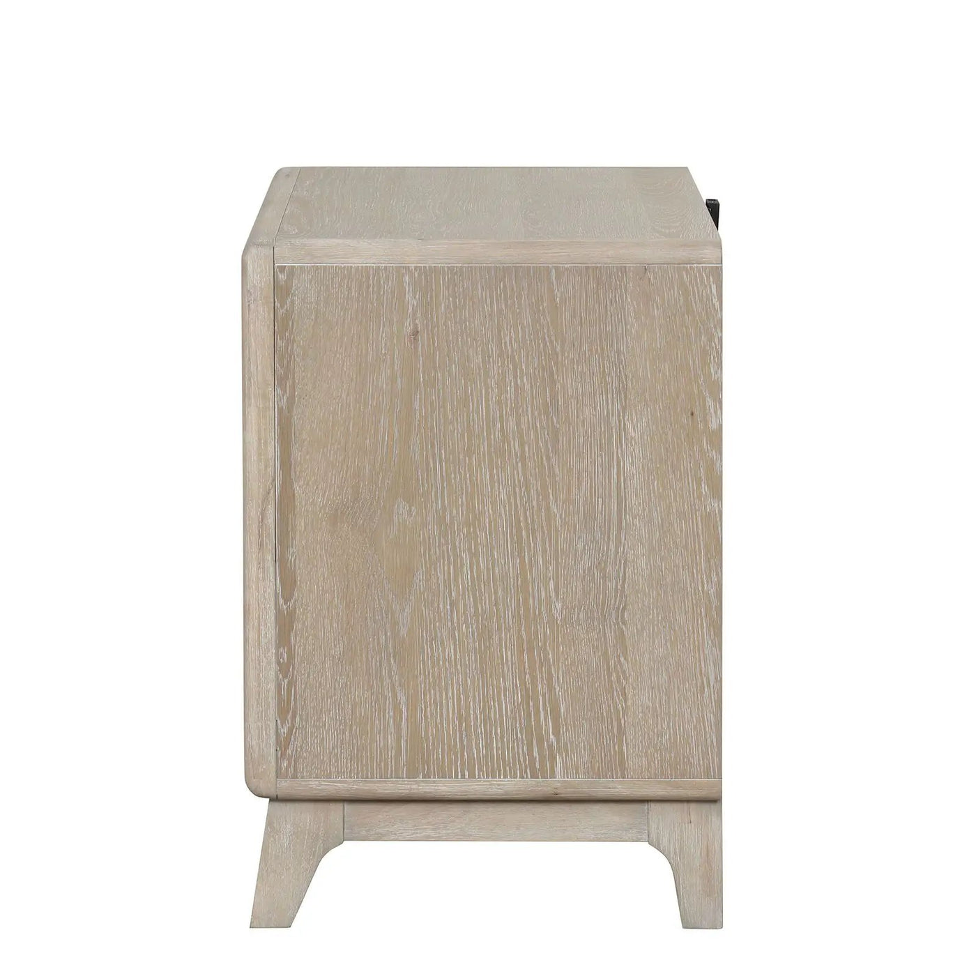 3 Piece Bedroom Set With Padded Headboard, 2 Nightstands by HouseOfZazla