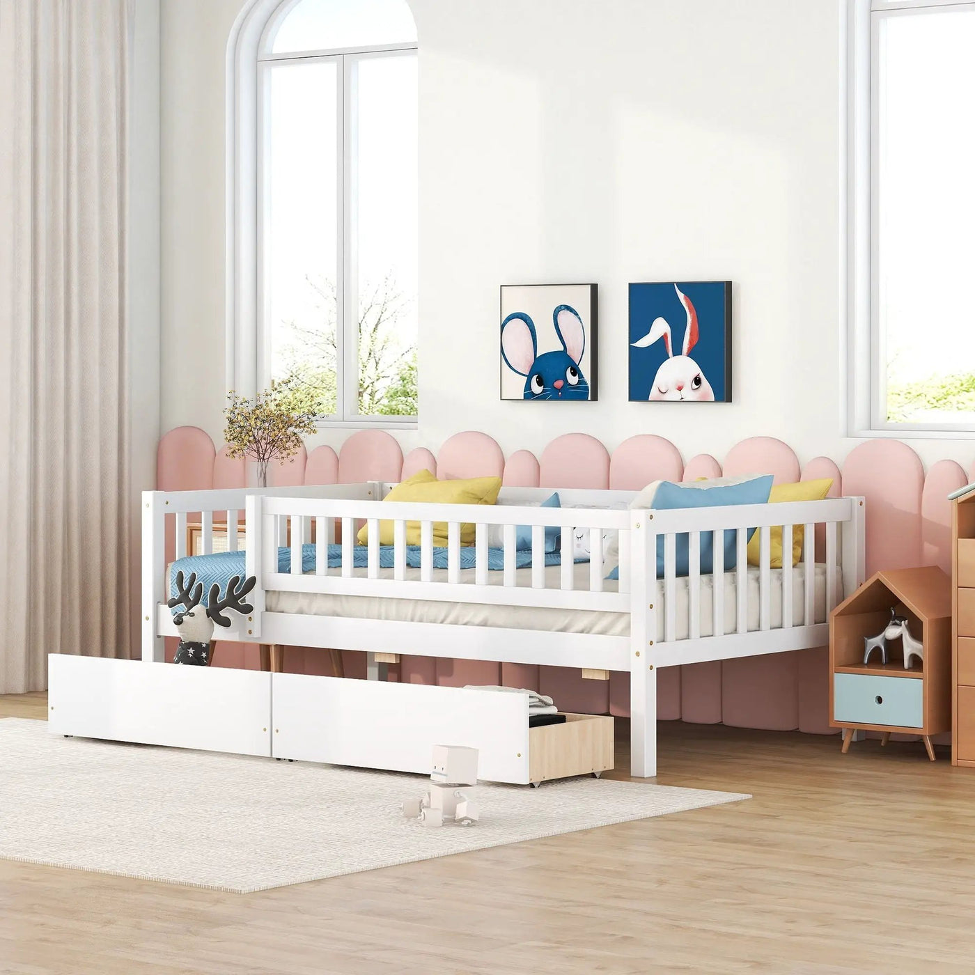 Multi Functional Wooden Daybed Bed by HouseOfZazla