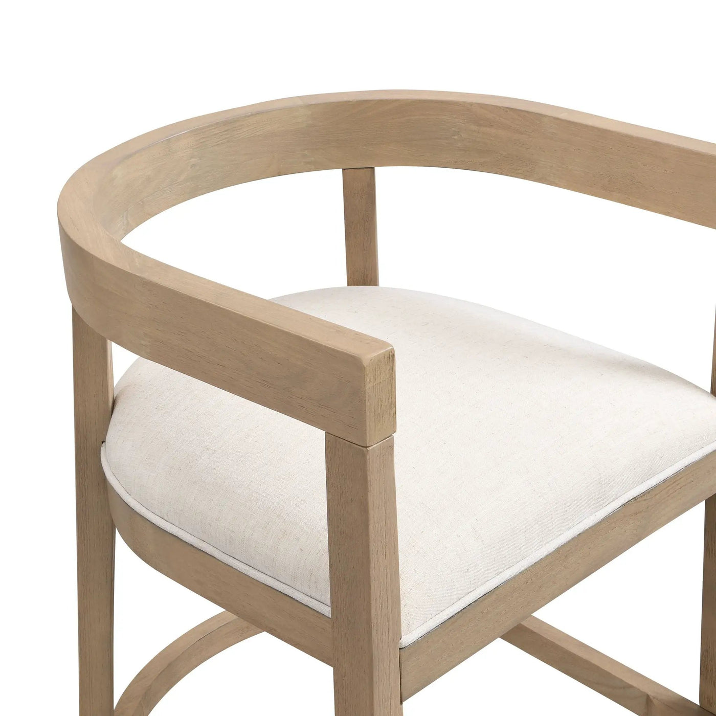 Modern Rubberwood Counter Stool Set With Upholstered Seats by HouseOfZazla