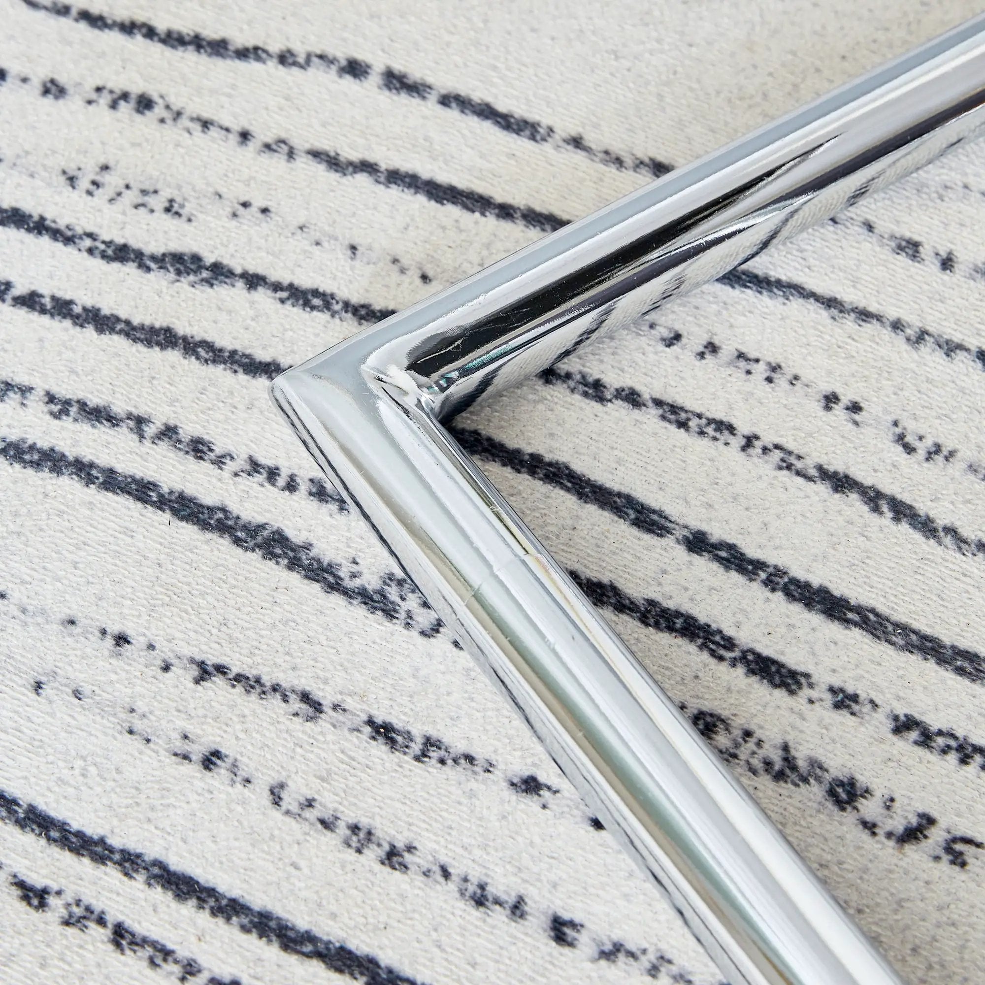 Modern Dining Chairs With Padded Seat, Metal Legs by HouseOfZazla