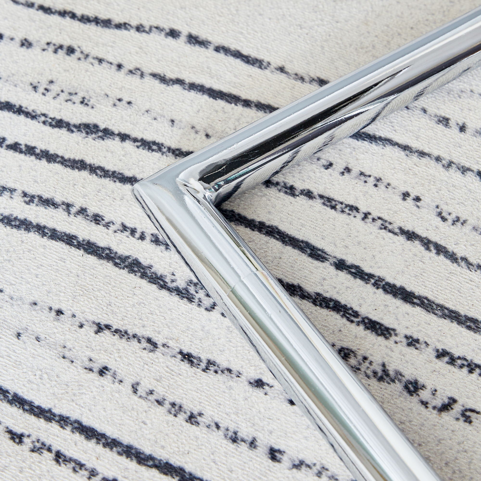 Modern Dining Chairs With Padded Seat, Metal Legs by Unique Piece Furniture
