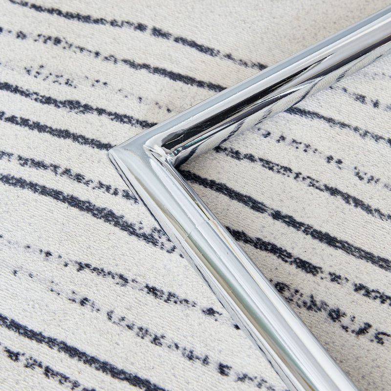Modern Dining Chairs With Padded Seat, Metal Legs by Unique Piece Furniture