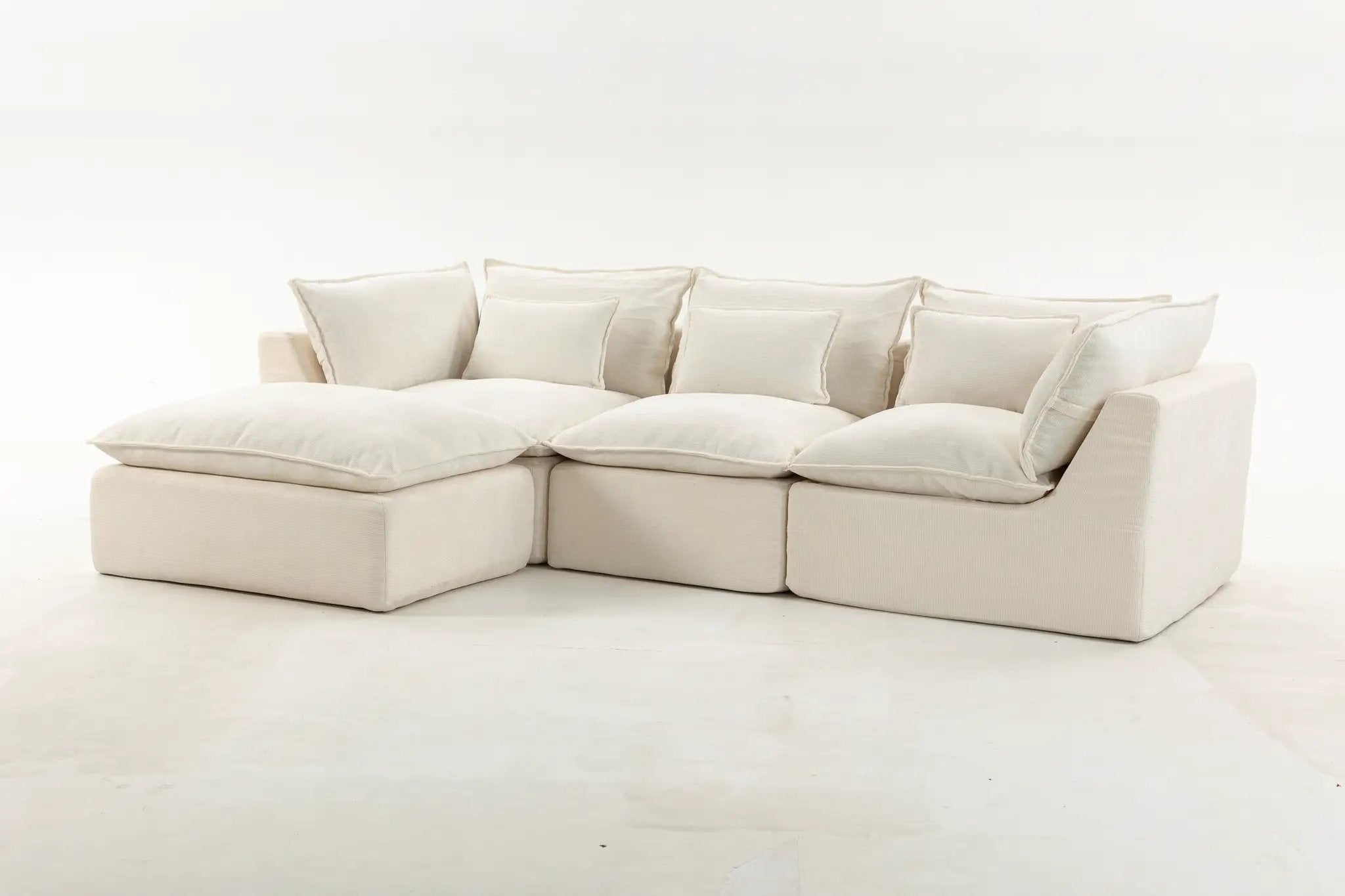 Cloud Couch Oversized Modular Sectional Sofa by HouseOfZazla