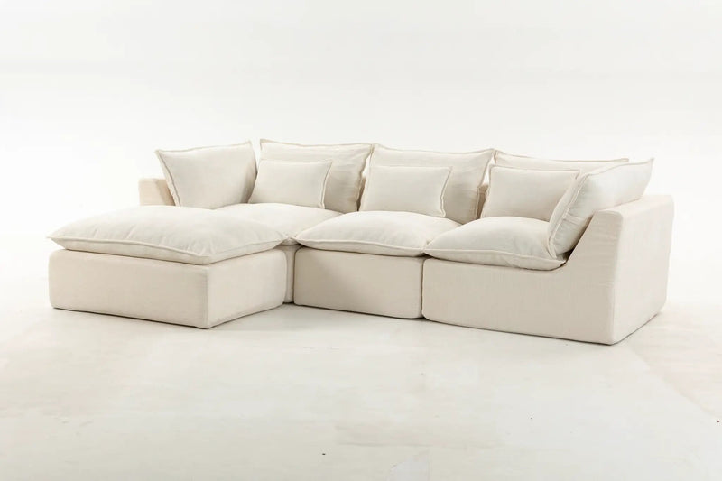 Cloud Couch Oversized Modular Sectional Sofa by HouseOfZazla