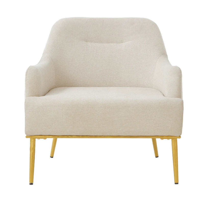 Modern Elegance Accent Chair With Curved Backrest by HouseOfZazla