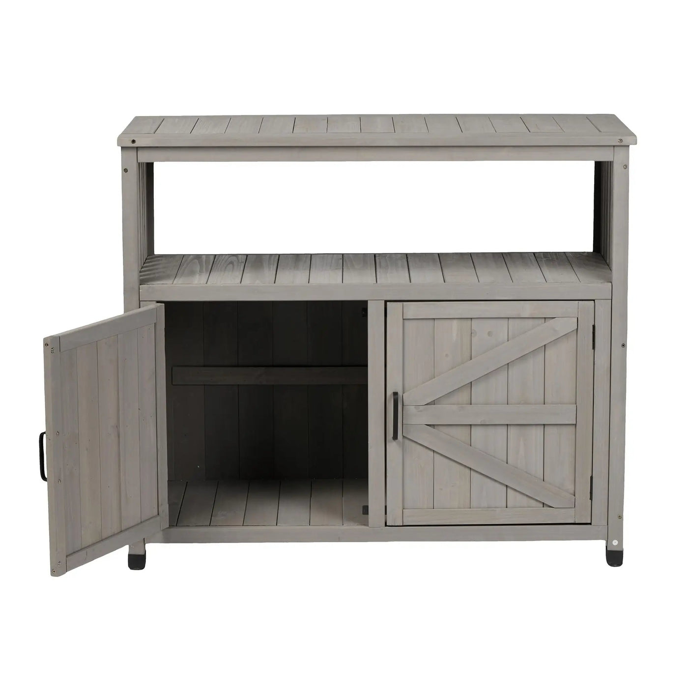 Patio Bar Table Set With Storage by HouseOfZazla