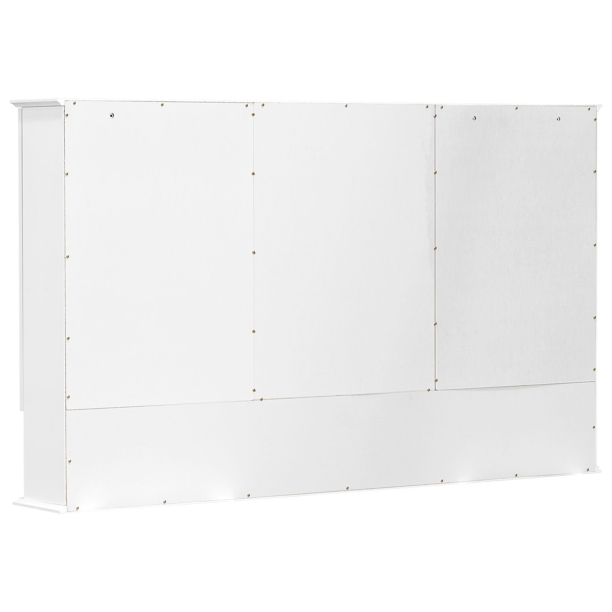 Wall Mounted Bathroom Medicine Cabinet With Double Mirrored Doors by HouseOfZazla