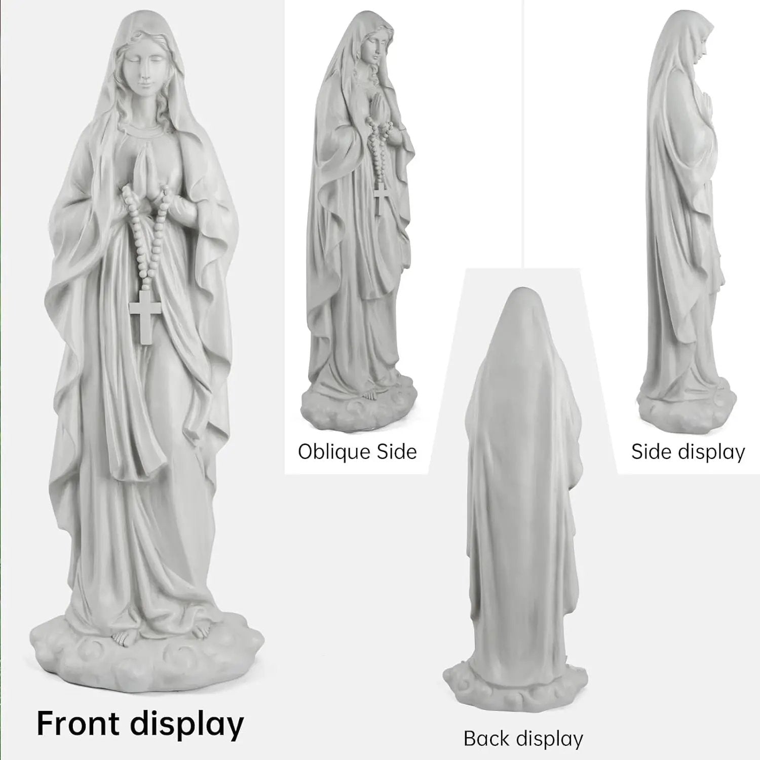 31.5" Large Madonna Prayer Statue by HouseOfZazla