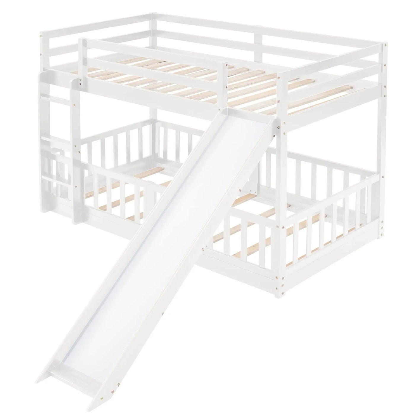 Functional Bunk Bed & Convertible Ladder And Slide by Unique Piece Furniture