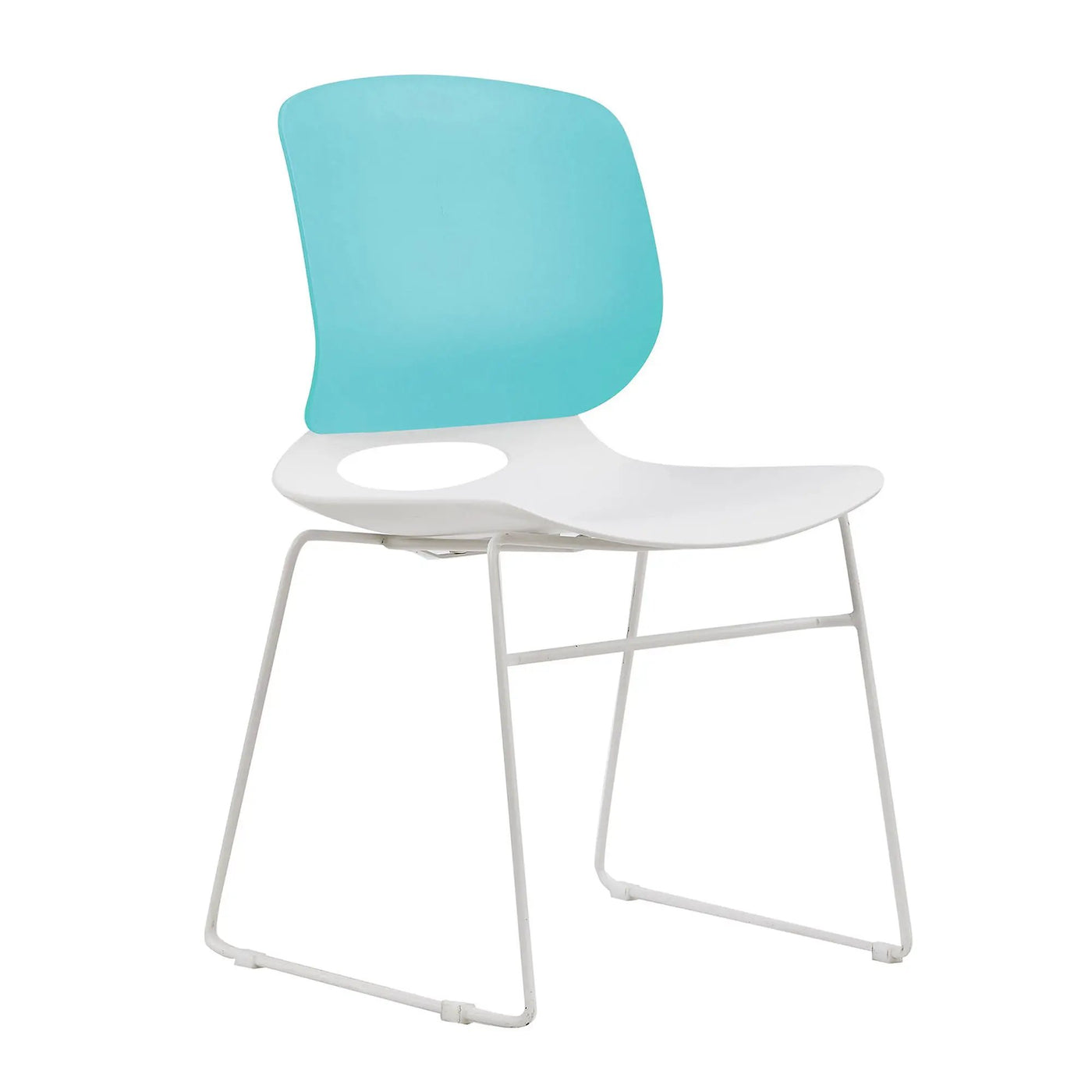 Ergonomic Backrest Stacking Chairs (Set of 4) by HouseOfZazla