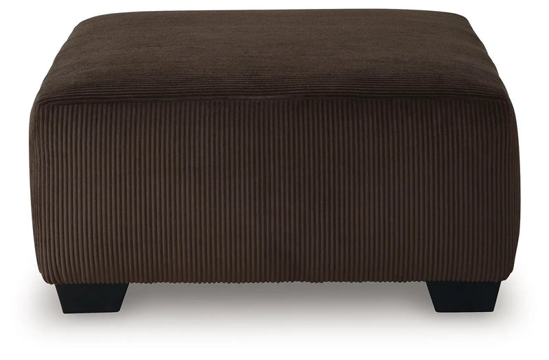 Kimlee - Oversized Accent Ottoman - Chocolate by Unique Piece Furniture