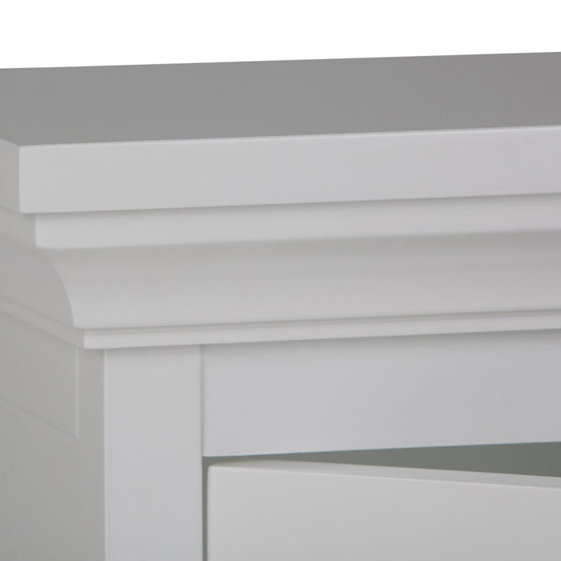 Pure White Single Door Wall Cabinet with Adjustable Shelf - White, photo 2 of 9