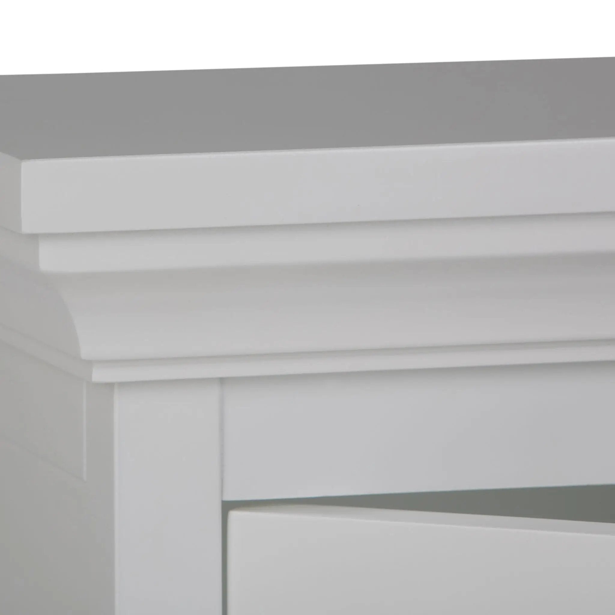 Avington - Single Door Wall Cabinet - Pure White by Unique Piece Furniture