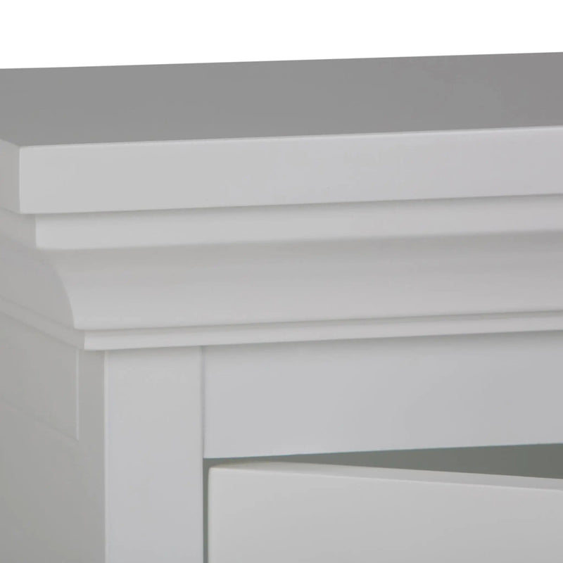 Avington - Single Door Wall Cabinet - Pure White by HouseOfZazla