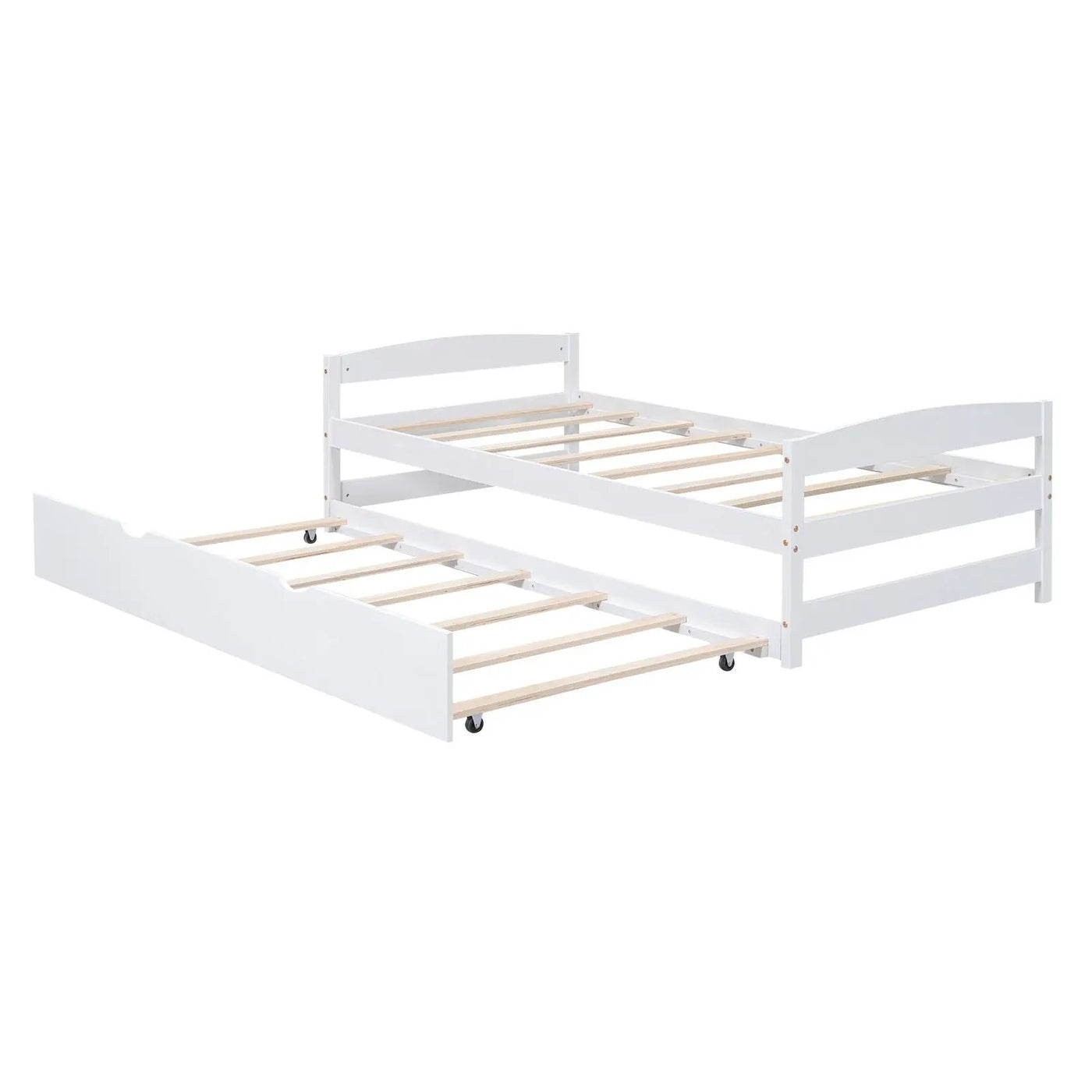 Platform Bed With Trundle by HouseOfZazla