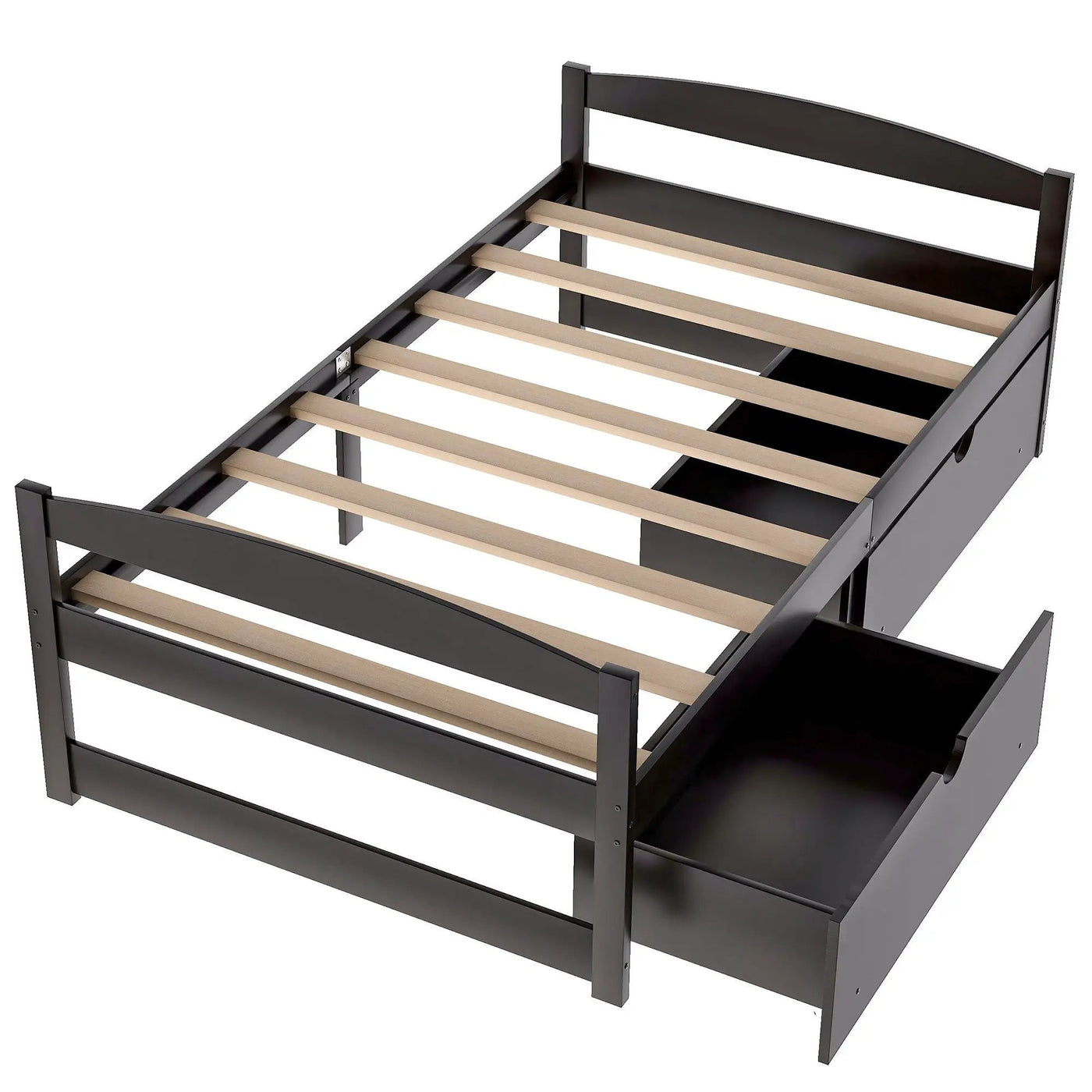 Platform Bed With 2 Drawers by HouseOfZazla