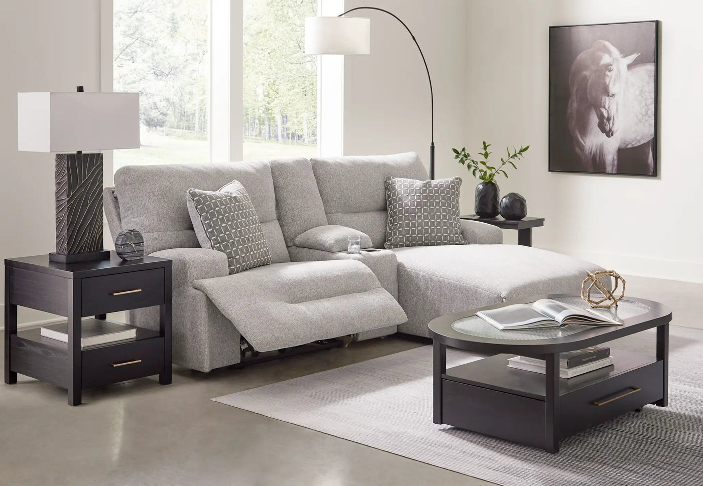 Acklen Place - Reclining Sectional by Unique Piece Furniture
