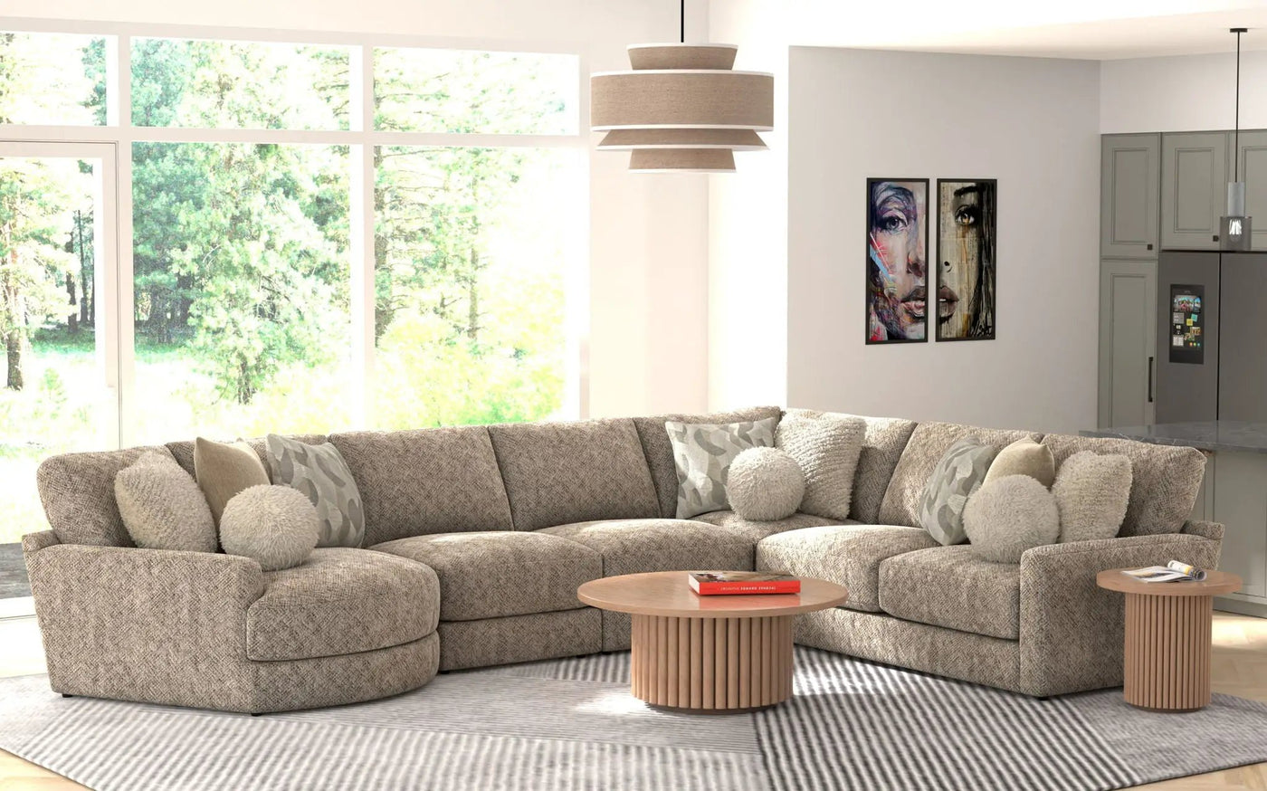 Turner - Sectional by Unique Piece Furniture