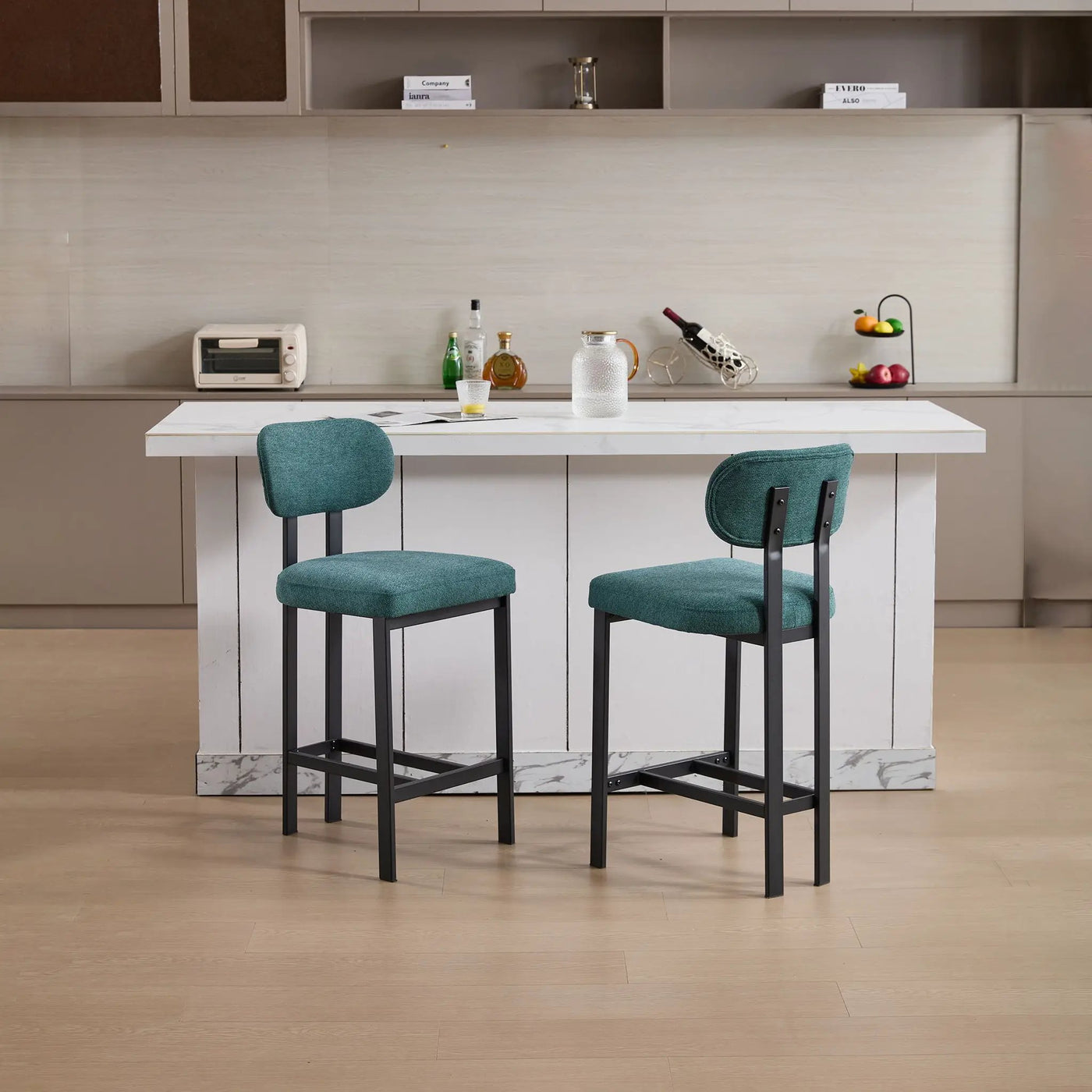 Modern Counter Height Stools (Set of 2) by HouseOfZazla