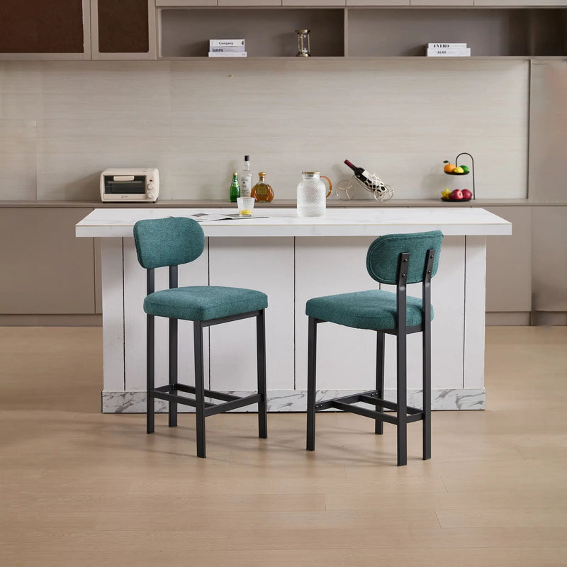 Modern Counter Height Stools (Set of 2) by HouseOfZazla
