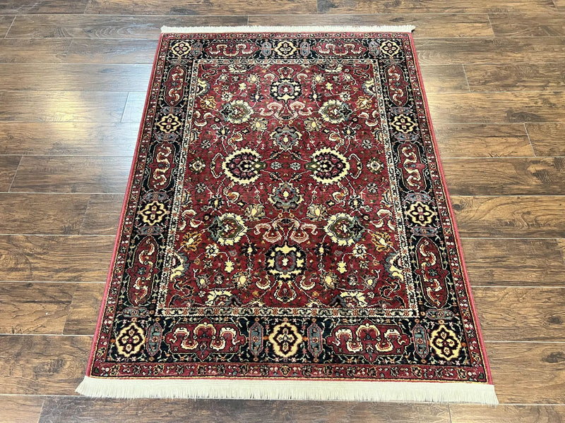 Karastan Rug 4x6, Williamsburg Herati #558, Wool Karastan Carpet, Vintage Karastan Persian Area Rug, Wool Pile by Jewel Rugs