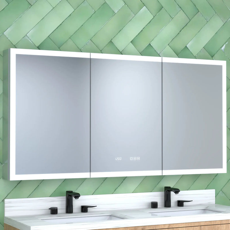 60 in. W x 30 in. H Rectangular Bathroom Mirror by HouseOfZazla