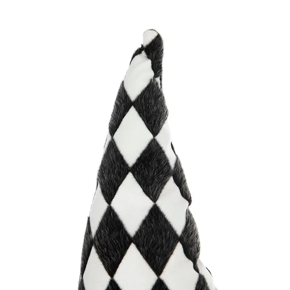 Set of 2, 8.3x4.7x15.7" Fabric Gnome Decor by HouseOfZazla